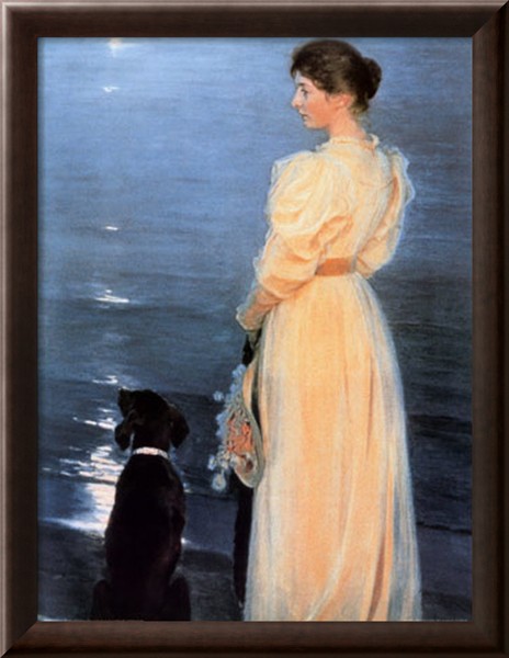 Summer Evening at Skagen by Peder Severin Kroyer paintings reproduction